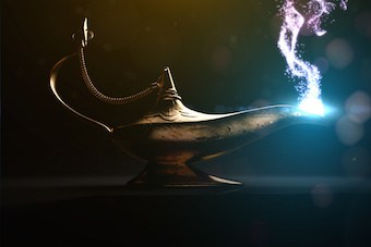 Image of genie's lamp