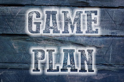 Image of the words Game Plan