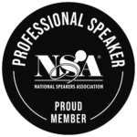 NSA Professional Speaker badge