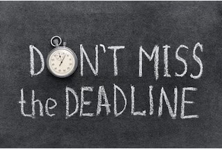 Thoughts on Sticking to a Deadline for Writing Work