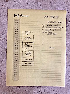 Jean-Image_Thoughts-on-Following-a-Daily-Plan_Blog image of a page from Jean's Daily Planner